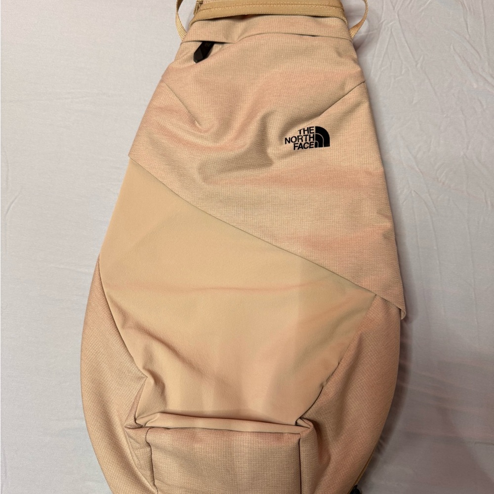 The North Face sling Bag beige